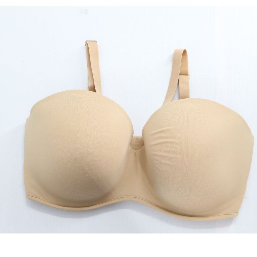 Cacique Smooth Boost Strapless Multi-way Bra Size 34H Excellent